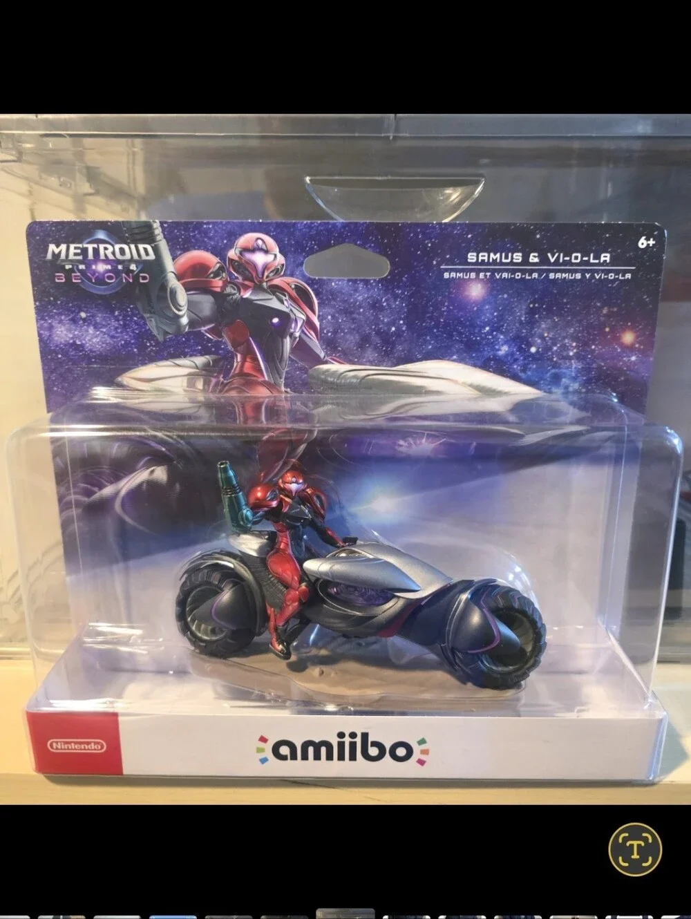 Nintendo amiibo Samus & Vi-O-La Metroid Prime 4: Beyond Series
